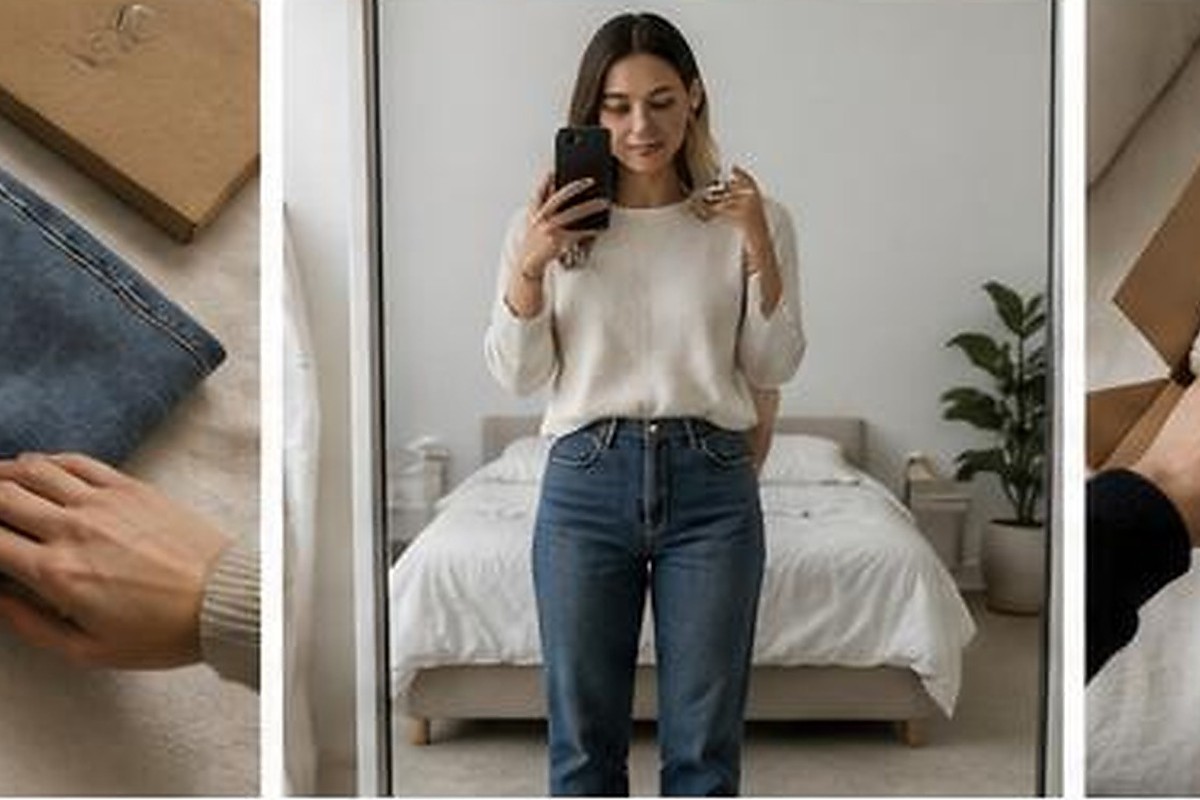 How to Build an Easy Morning Beauty Routine fashion editorial photo